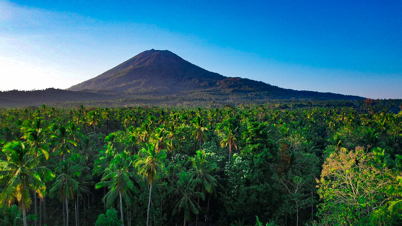 Hamparan Kelapa dan G. Ile Boleng, Adonara, Flores Timur, NTT. 2025