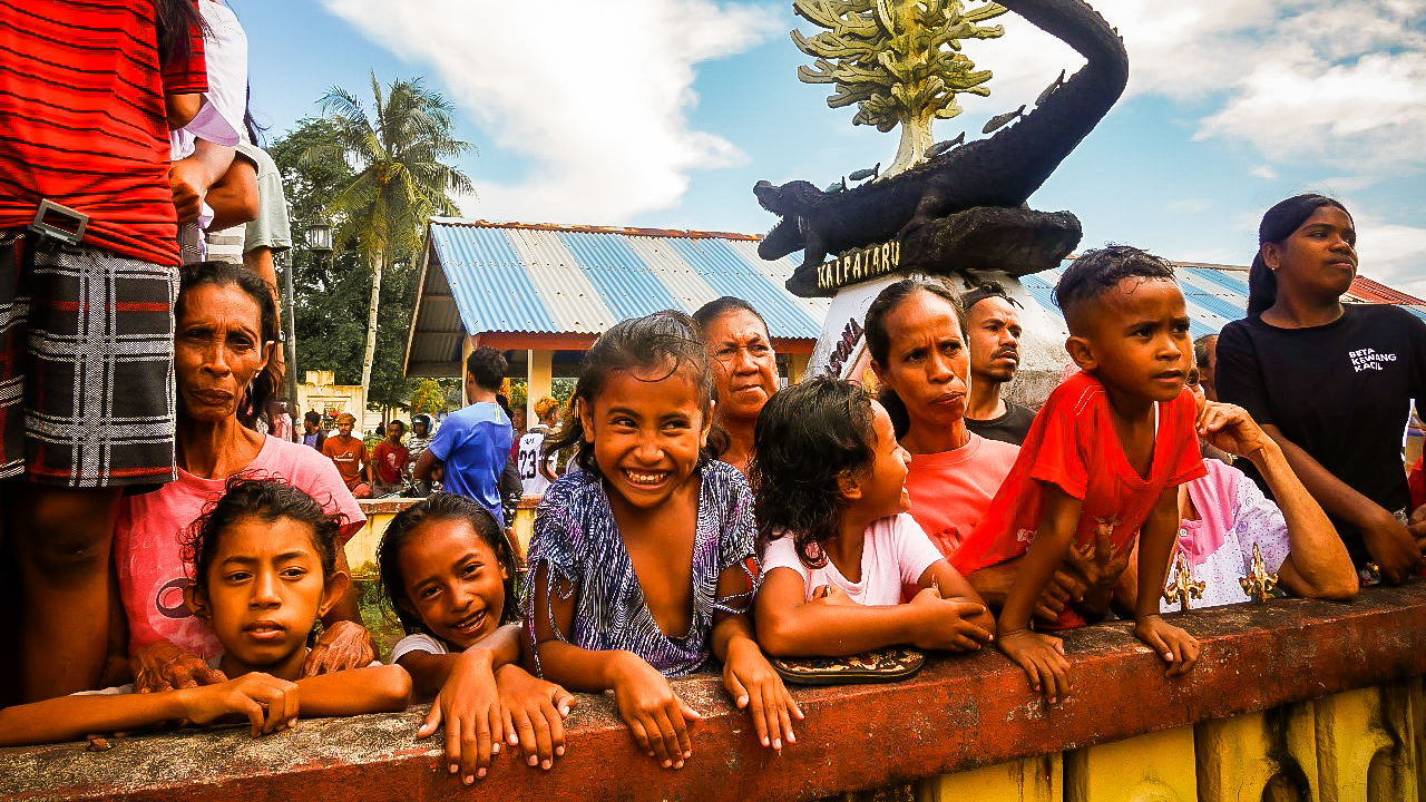 Senyum Manis Nona Haruku, Maluku. 2022